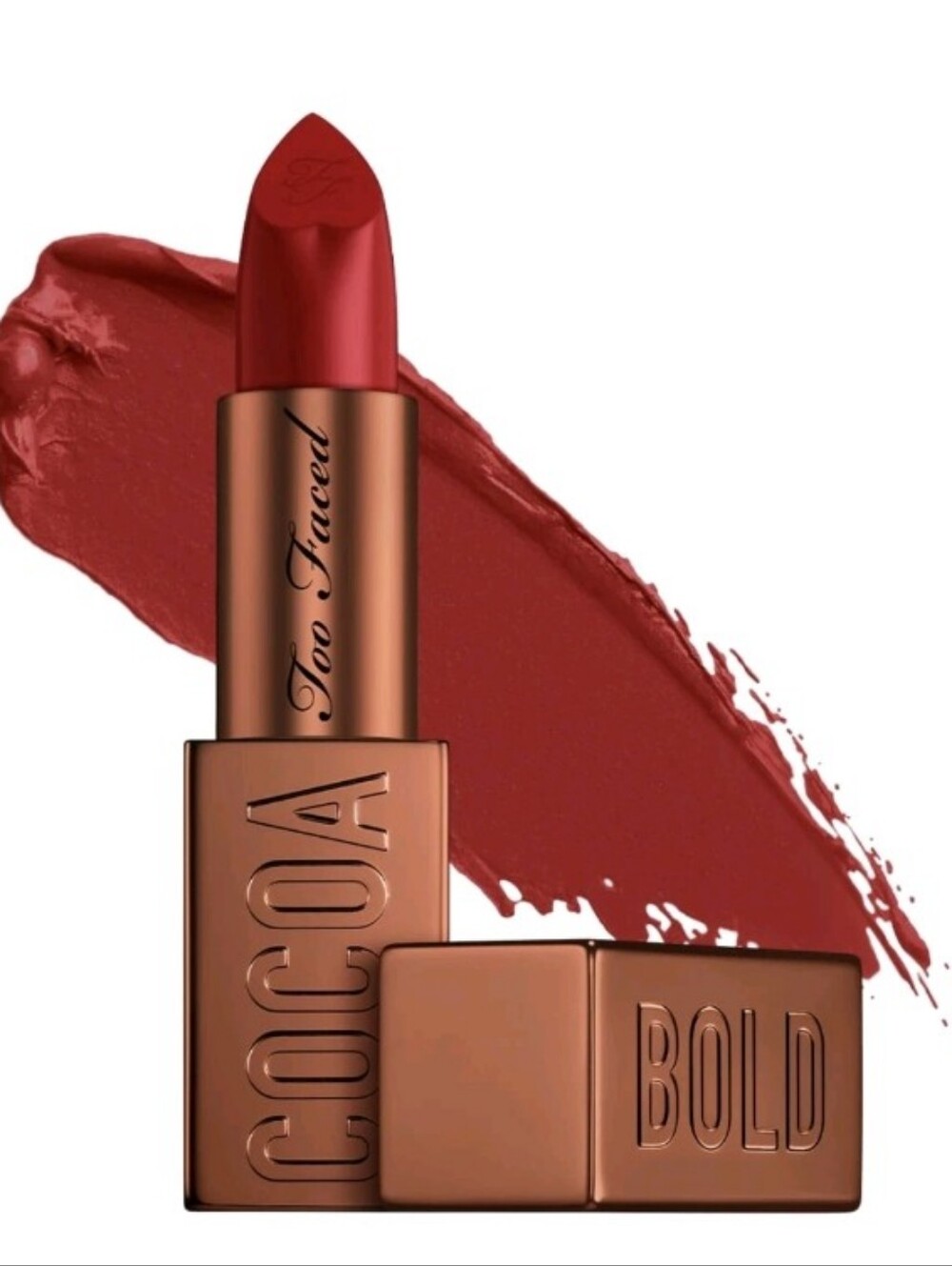 Too Faced Cocoa Bold Cream lipstick